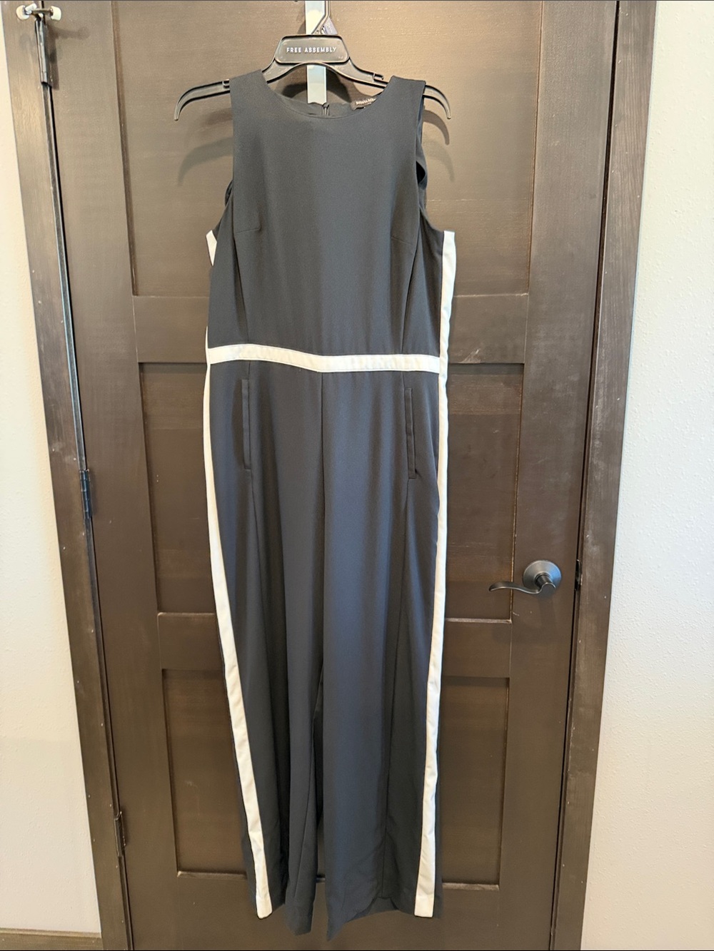 Banana Republic Black Sleeveless Jumpsuit